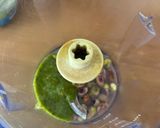 A picture of step 2 of Pasta with Pesto, Pistachios, and Smoked Salmon.