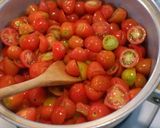 A picture of step 4 of Homemade Tomato Puree for Using Up Cherry Tomatoes.