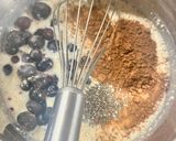 Kakaós-áfonyás zabkása reggelire recept fázis 1 fotója