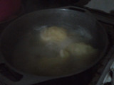 Bomba de Papas con Jamón y queso