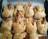 Foto del passaggio 17 della ricetta Panini a fagottini con patatine fritte wustel e formaggio Asiago