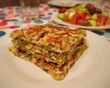Foto del paso 5 de la receta: Tortilla de pimientos y queso