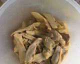 Foto del paso 1 de la receta: Pollo con crema de chipotle y papas