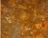 A picture of step 5 of Chicken curry.