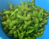 A picture of step 4 of The Best Way to Boil Edamame with Just 1/2 Cup Water.