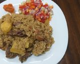 A picture of step 4 of Chicken Pilau#festive contest-Mombasa #Authors marathon.