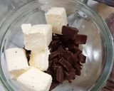 Foto langkah ke 2 dari resep Brownies cheesecake.