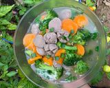 Foto langkah ke 8 dari resep Sup bakso brokoli 🥦.