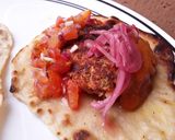 Foto del paso 5 de la receta: Tacos🌮 de hamburguesa🍔 veganos...🤔