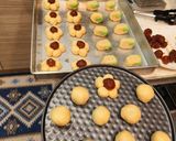 Foto langkah ke 3 dari resep Nastar Klasik Bentuk Bunga dan Jagung.