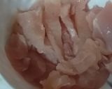 A picture of step 2 of Chicken wraps.