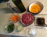 Foto del paso 4 de la receta: Ceviche de atún tropical