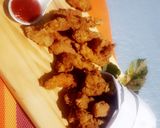 A picture of step 3 of Crispy chicken fingers.