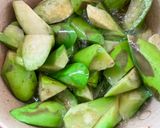 รูปขั้นตอนการทำที่ 1 ของ มะเขือยาวผัดพริกเผาโหระพา🌿เห็ดฟาง🍄🌶️