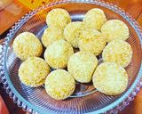 Foto langkah ke 4 dari resep Onde2 glowing isi kacang hijau.