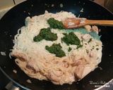 青醬奶油雞肉義大利麵的食譜步驟8照片