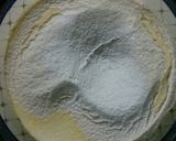 A picture of step 3 of Fluffy Pancakes Without Pancake Mix.