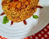 Pas rețetă Paste orzo cu somon și creveți la cuptor 🧿 1 fotografie