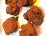 A picture of step 8 of Aloo Besan Bondas.