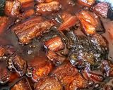 A picture of step 14 of Hong Shao Rou (Red Braised Pork).