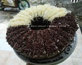 Foto langkah ke 4 dari resep Bolu Coklat Premium.
