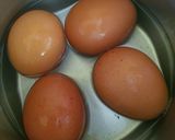 Foto langkah ke 2 dari resep Sambal Telur Rebus Tempe Panggang.