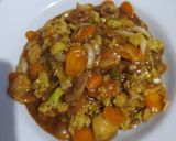 Foto langkah ke 9 dari resep Capcay Kuah Kental Pedas.