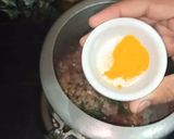 A picture of step 4 of Masala Mutton khichdi.