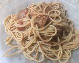 Foto del paso 5 de la receta: Fideos integrales con carne picada a mano