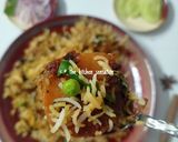 A picture of step 7 of Dum aloo biryani.