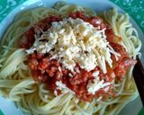 Foto langkah ke 6 dari resep Spaghetti Bolognese.