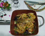 Foto del paso 4 de la receta: Pollo al horno con verduras
