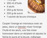 Une image de l'étape 1 de Gâteau à l’orange.