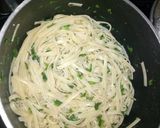 A picture of step 6 of Beef stew and pasta Linguine.