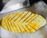 #Karela,fish,layers,flower,  net and triangle shaped Nimkis recipe step 11 photo