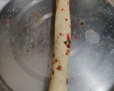A picture of step 7 of Coconut twist burfi.