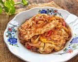 Foto langkah ke 3 dari resep Telur Ceplok Saus Inggris.