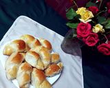 Pas rețetă Cornuleţe umplute cu magiun și nucă 🥐🥐 3 fotografie