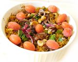 A picture of step 8 of A celebration of veggies: Mushroom dum biriyani.