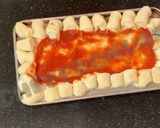 A picture of step 9 of Chessey Pizza Bites.