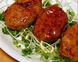 A picture of step 11 of Skillet Teriyaki Chicken Tsukune with Chopsticks.