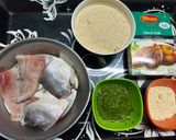 A picture of step 1 of Crispy Crumb Coated Bengali Fried Fish.