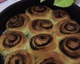 Foto langkah ke 3 dari resep Cinammon roll bread.
