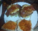 Foto del paso 7 de la receta: Hamburguesa de ternera con bacon y queso majorero con papas