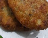A picture of step 12 of Haray bharai chicken nuggets.
