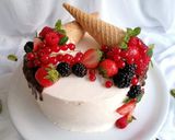 Foto del passaggio 9 della ricetta Red Fruit Cake Glutenfree