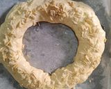 Foto del paso 10 de la receta: Tortell de reis relleno de ganache de chocolate blanco y mascarpone - 2025 (Roscón)