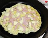 Foto del paso 2 de la receta: Omelette con jamón, queso y provenzal 😋👌