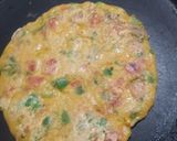 A picture of step 7 of Oats Chilla.