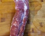 Foto del paso 1 de la receta Solomillo de cerdo con salsa de champiñones